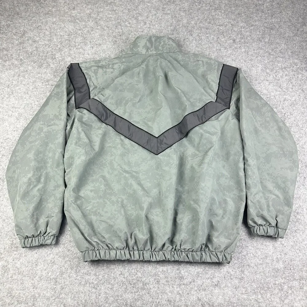 JWOD Skilcraft Army Jacket Windbreaker Medium/Long Reflective Camo Lined Vented